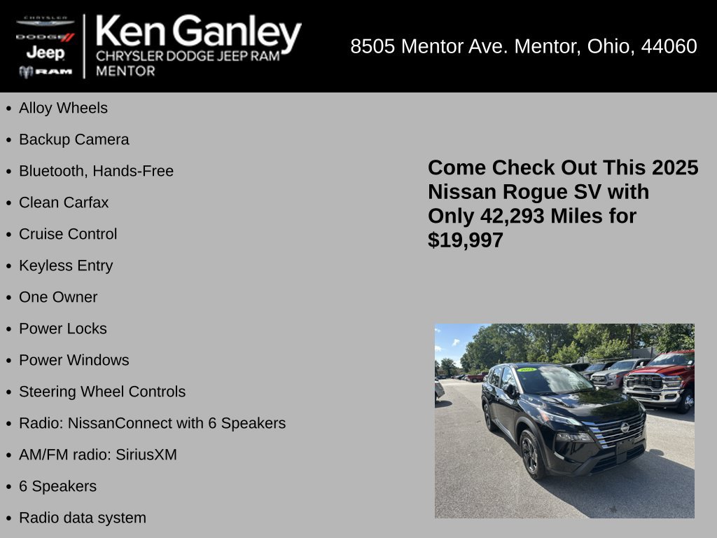 Used 2025 Nissan Rogue SV FWD image 5