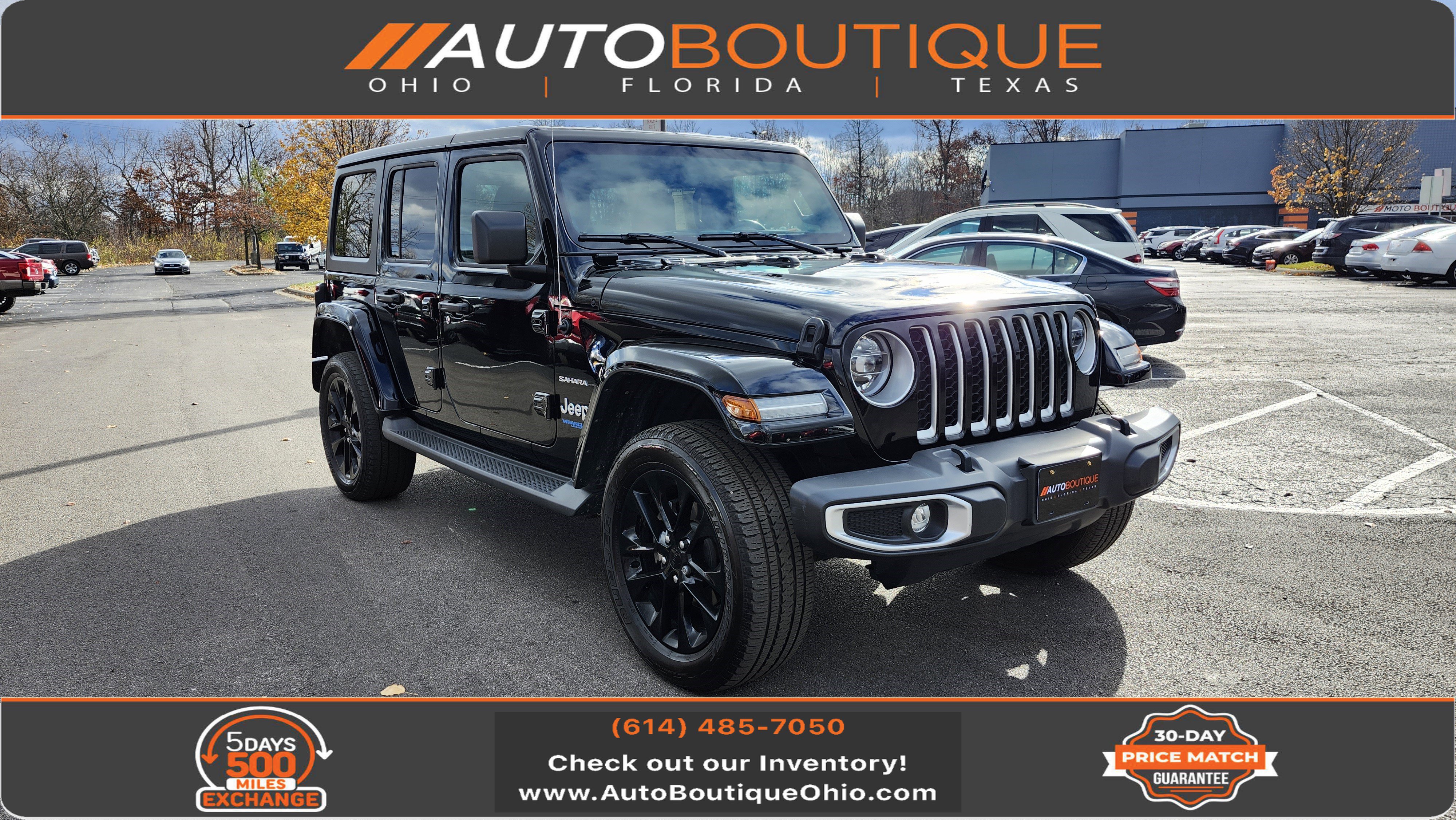 Used 2021 Jeep Wrangler Unlimited Sahara w/ Cold Weather Group