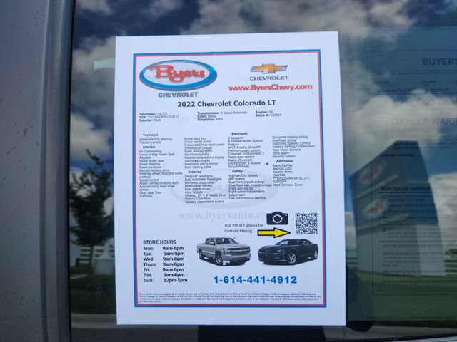 Used 2022 Chevrolet Colorado LT RWD image 12