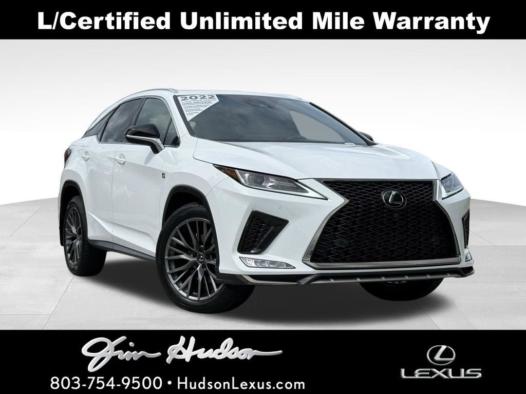 Certified 2022 Lexus RX 350 F Sport w/ Accessory Package AWD/4WD image 1