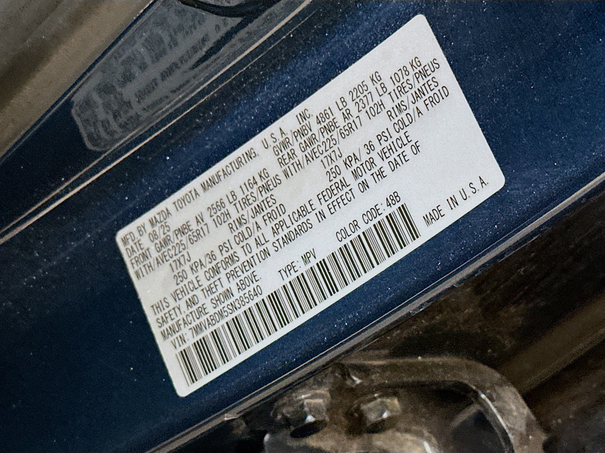 Used 2025 MAZDA CX-50 AWD 2.5 S w/ Premium Package image 12