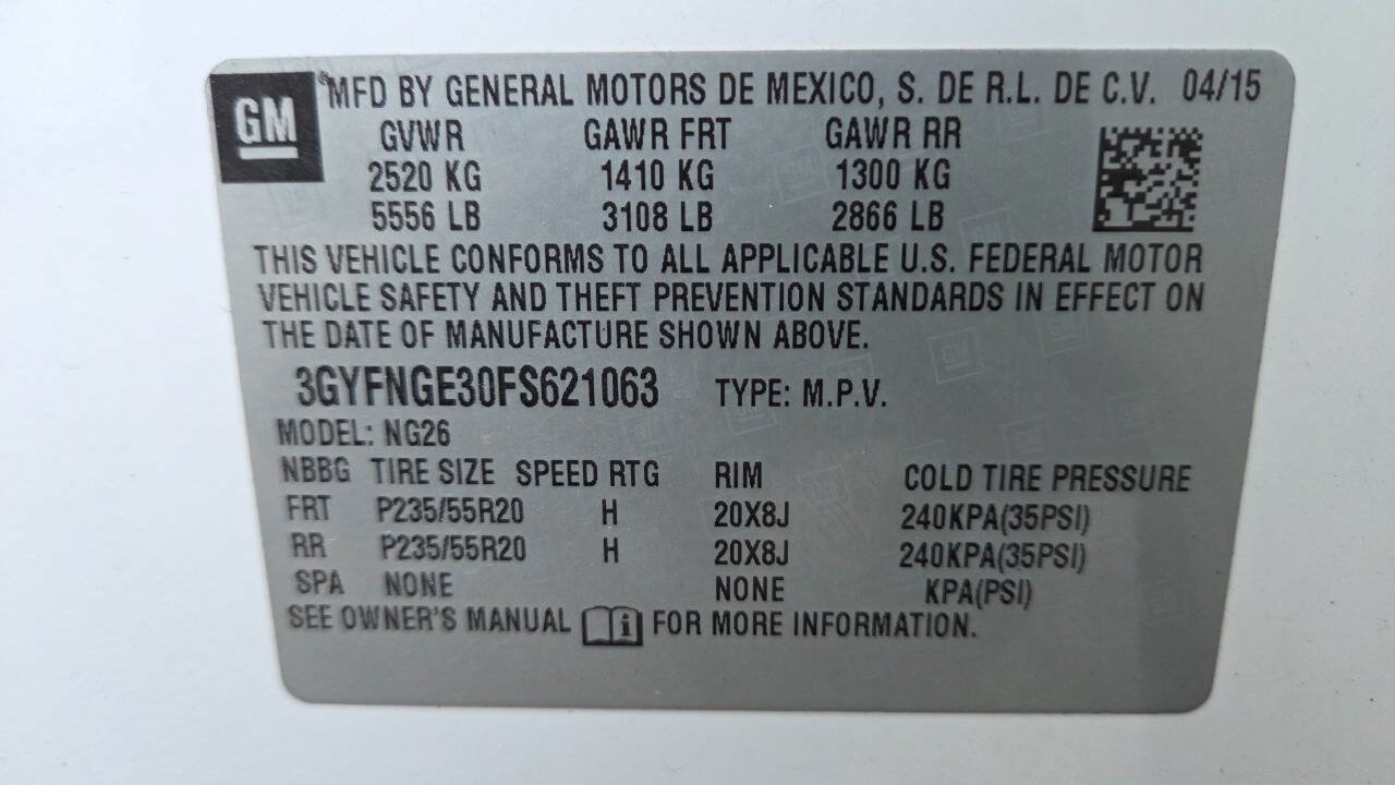 Used 2015 Cadillac SRX Premium AWD/4WD image 44