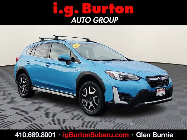 Used 2021 Subaru Crosstrek Hybrid w/ Moonroof Package w/Navigation image 1