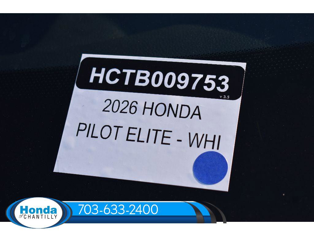 New 2026 Honda Pilot Elite image 39