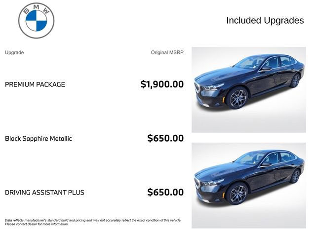 Used 2026 BMW 530i xDrive w/ Premium Package image 3