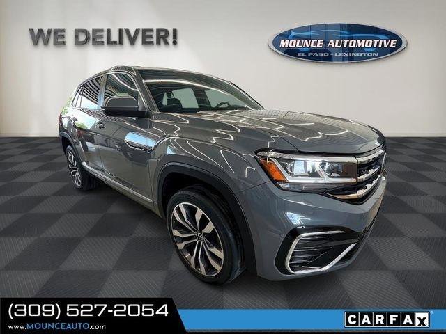 Used 2021 Volkswagen Atlas Cross Sport SEL R-Line w/ Luggage Net & Mats Package image 1