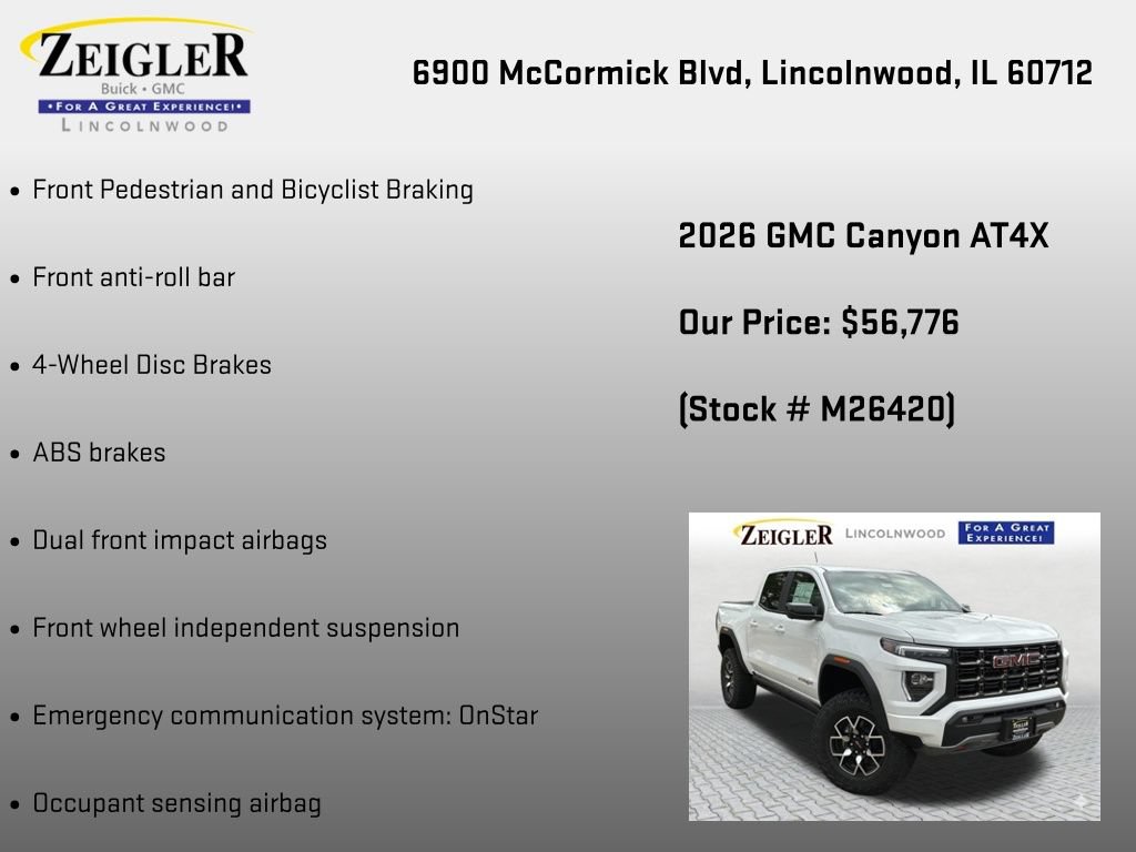 New 2026 GMC Canyon AT4X AWD/4WD image 24