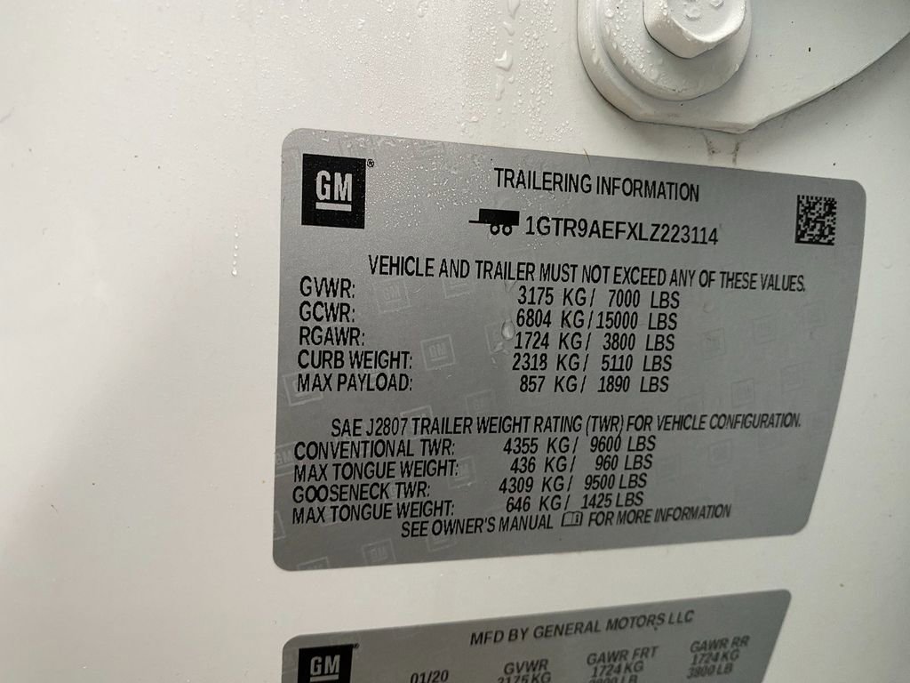 Used 2020 GMC Sierra 1500 4x4 Double Cab w/ Fleet Convenience Package image 30