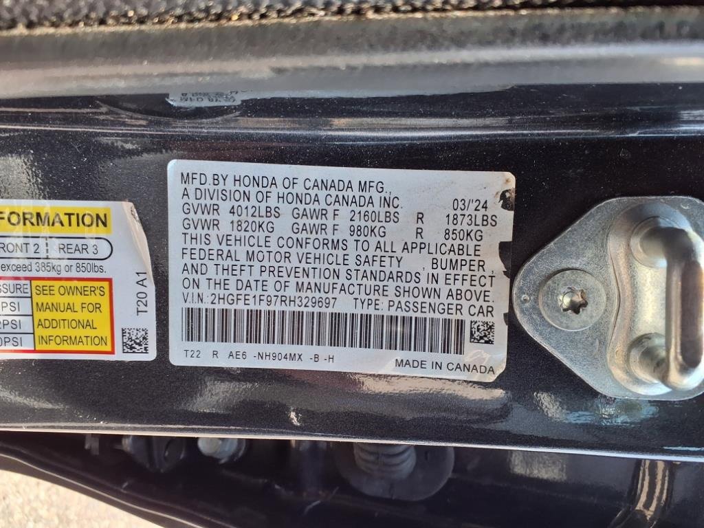 Used 2024 Honda Civic Touring image 30