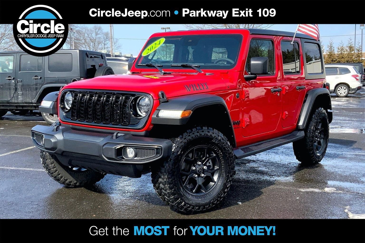 Certified 2024 Jeep Wrangler Willys