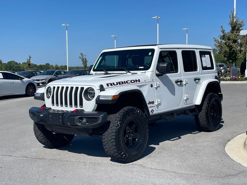 Used 2021 Jeep Wrangler Unlimited Rubicon w/ LED Lighting Group AWD/4WD image 4