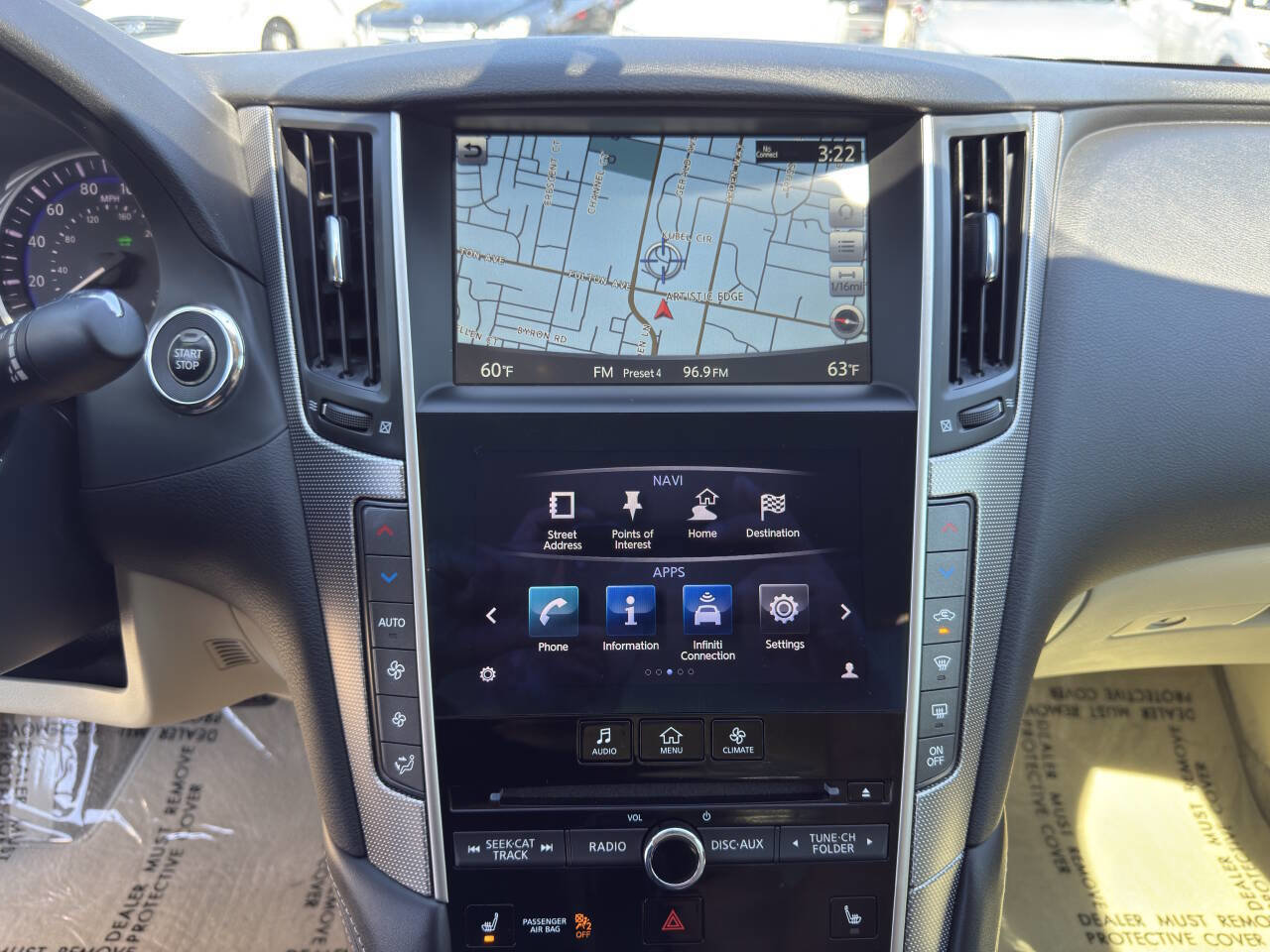 Used 2014 INFINITI Q50 Premium w/ Navigation Package RWD image 20