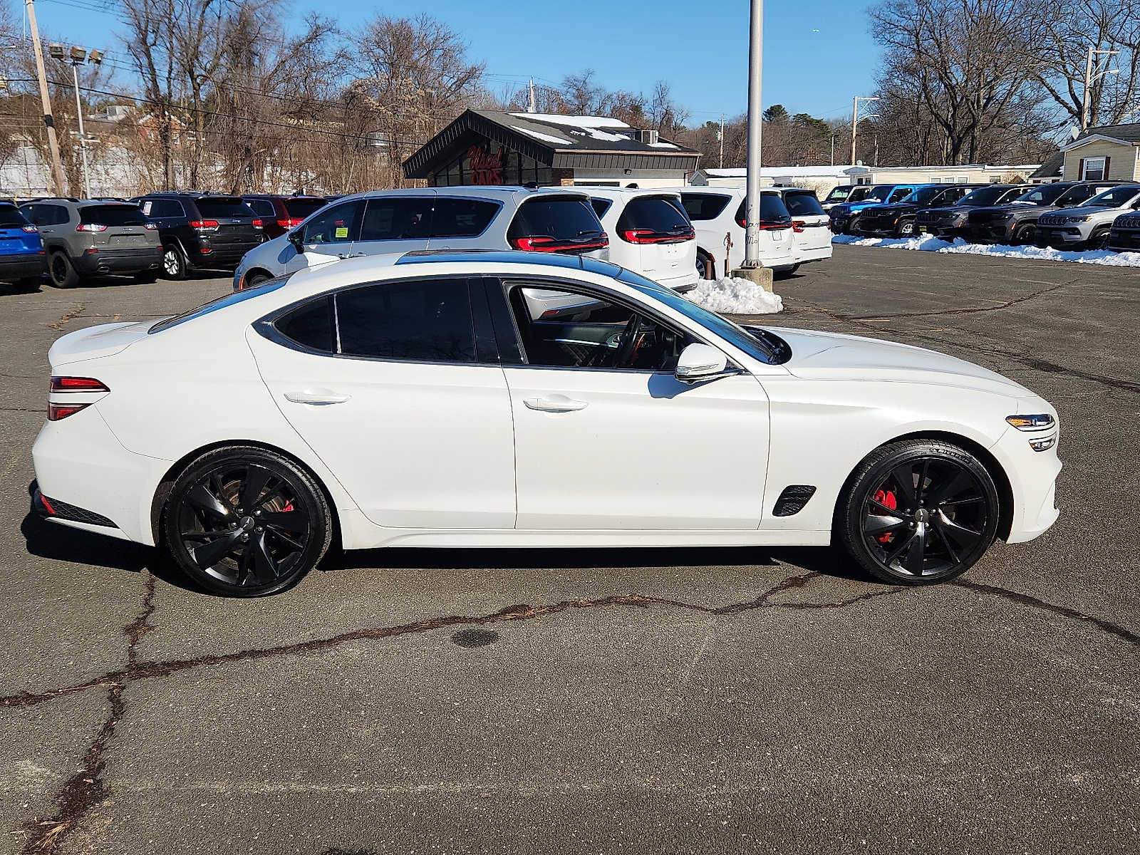 Used 2022 Genesis G70 3.3T w/ Sport Prestige Package image 7
