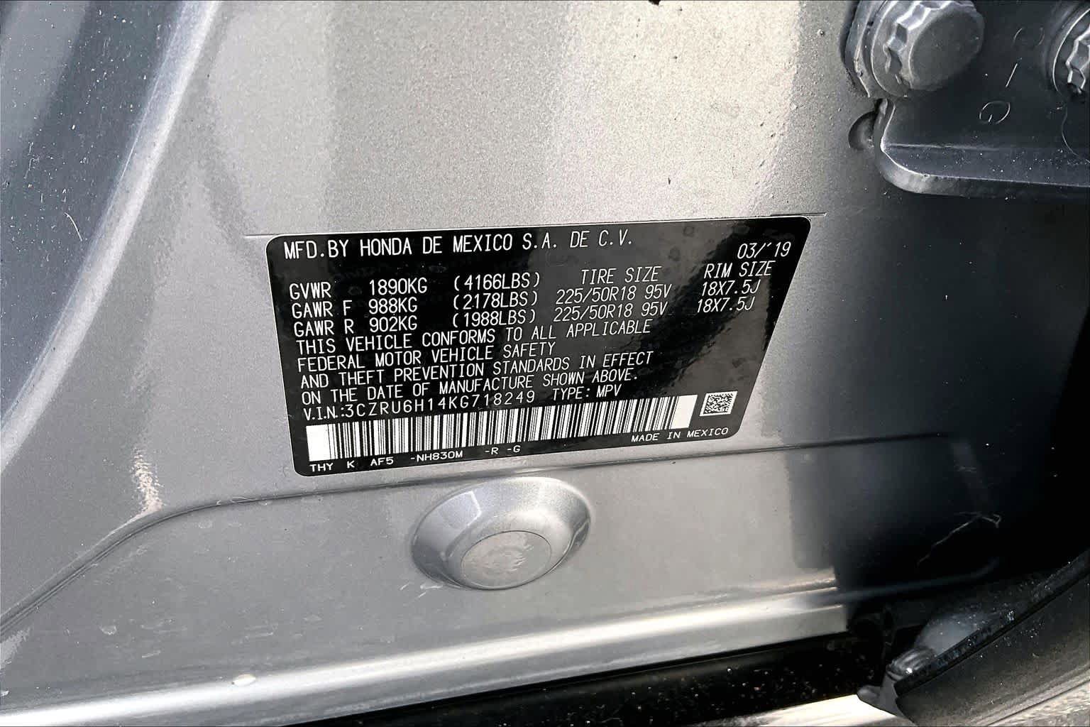 Used 2019 Honda HR-V Sport image 37