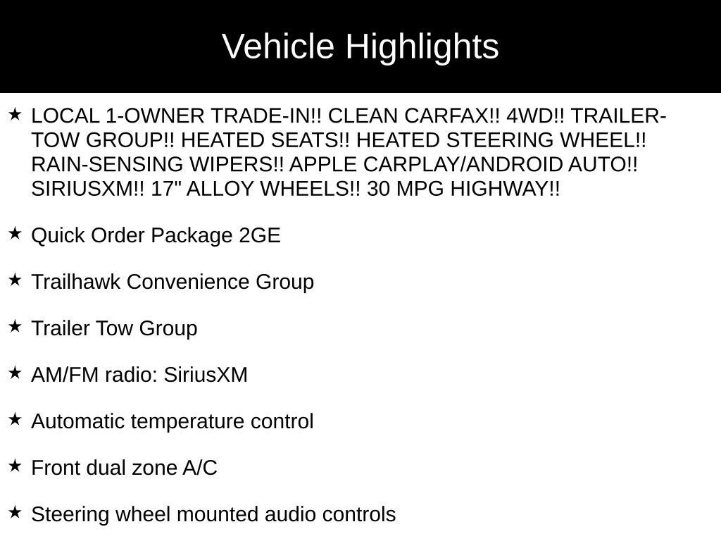 Used 2022 Jeep Compass Trailhawk w/ Trailhawk Convenience Group image 34