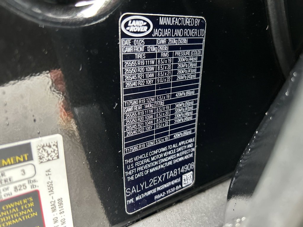 New 2026 Land Rover Range Rover Velar Dynamic SE image 30