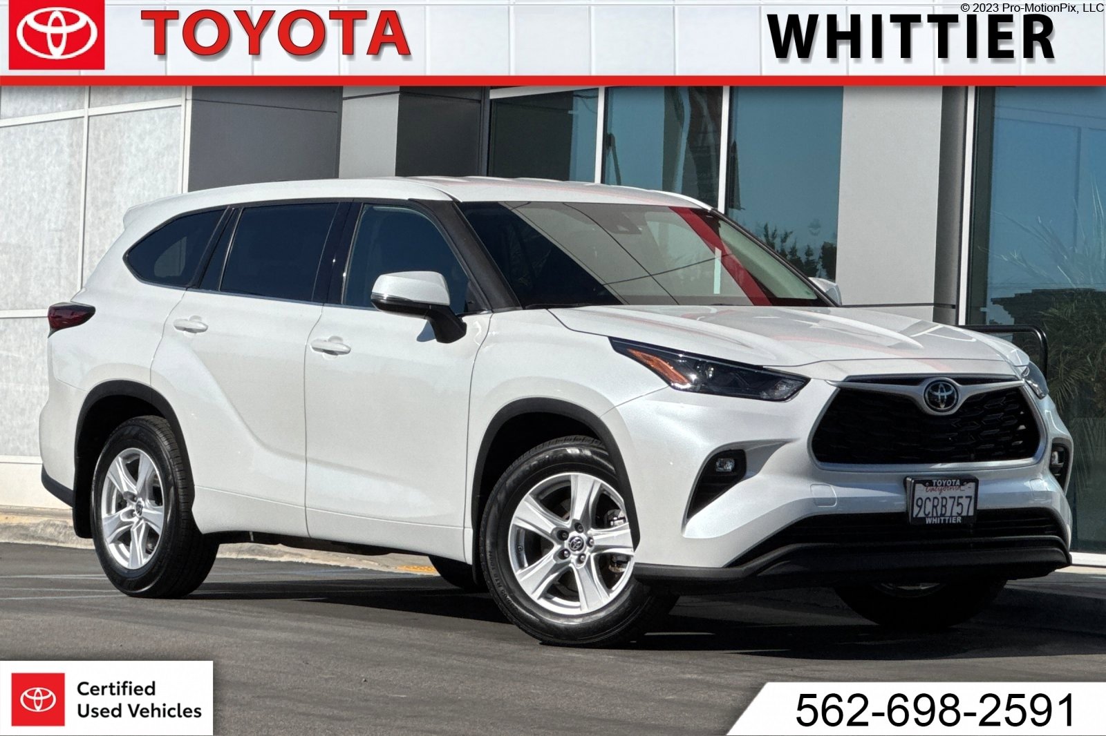 Certified 2022 Toyota Highlander LE