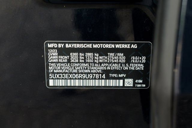 Used 2024 BMW X6 xDrive40i w/ Premium Package image 24