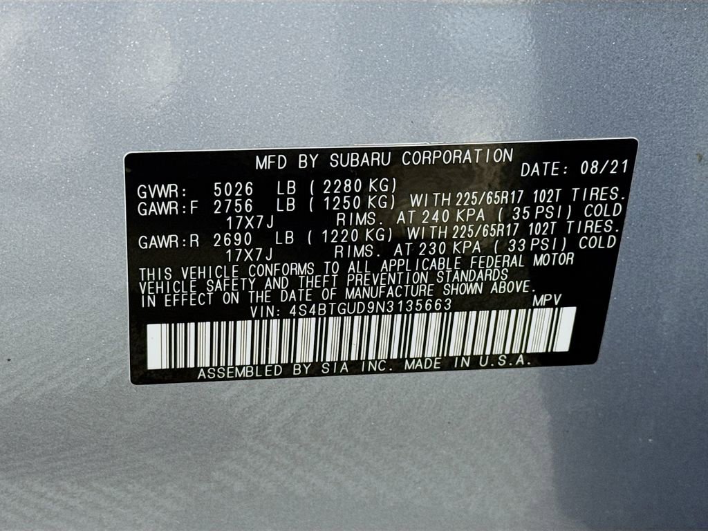 Used 2022 Subaru Outback Wilderness image 33