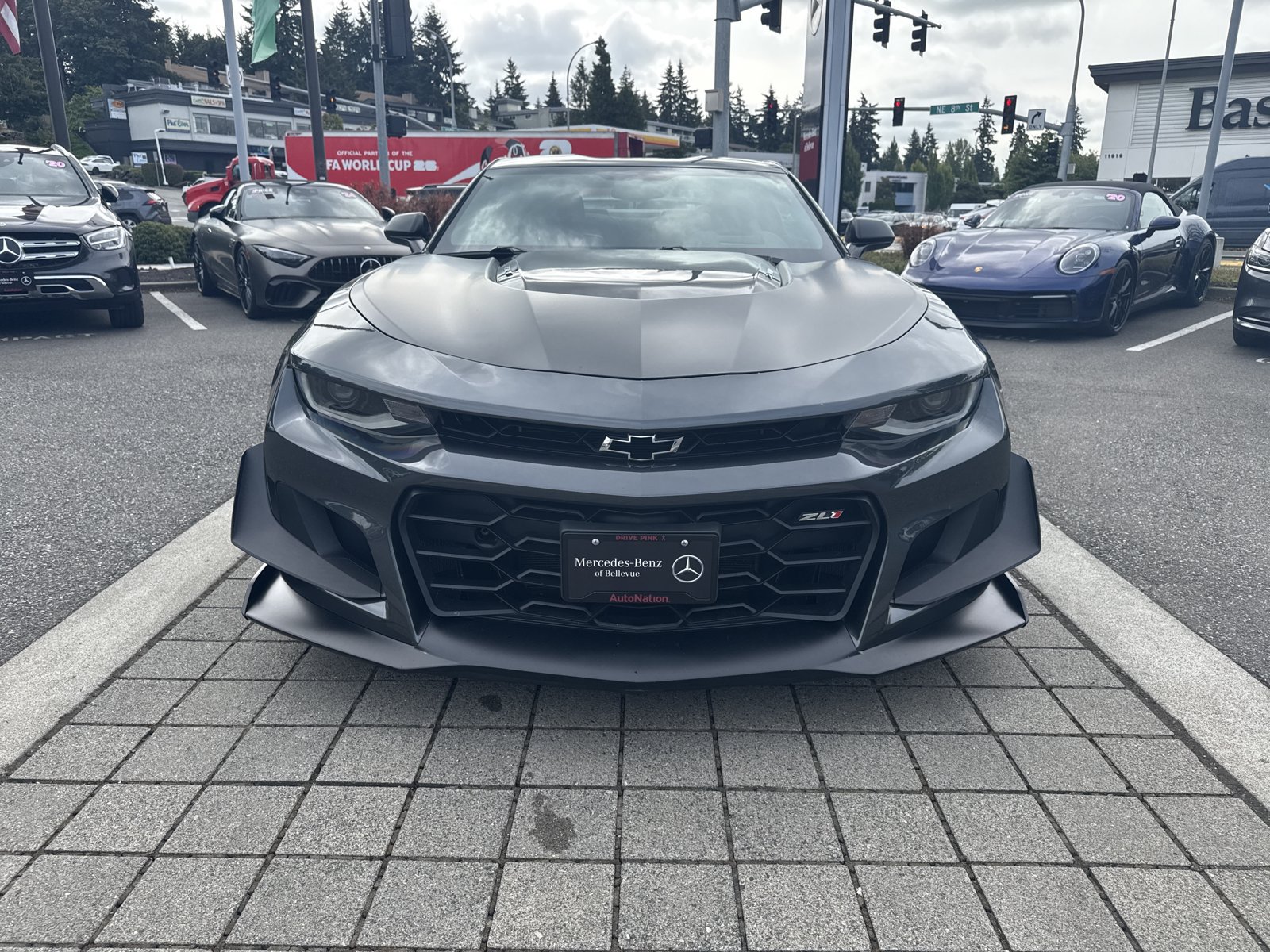 Used 2018 Chevrolet Camaro ZL1 RWD image 2