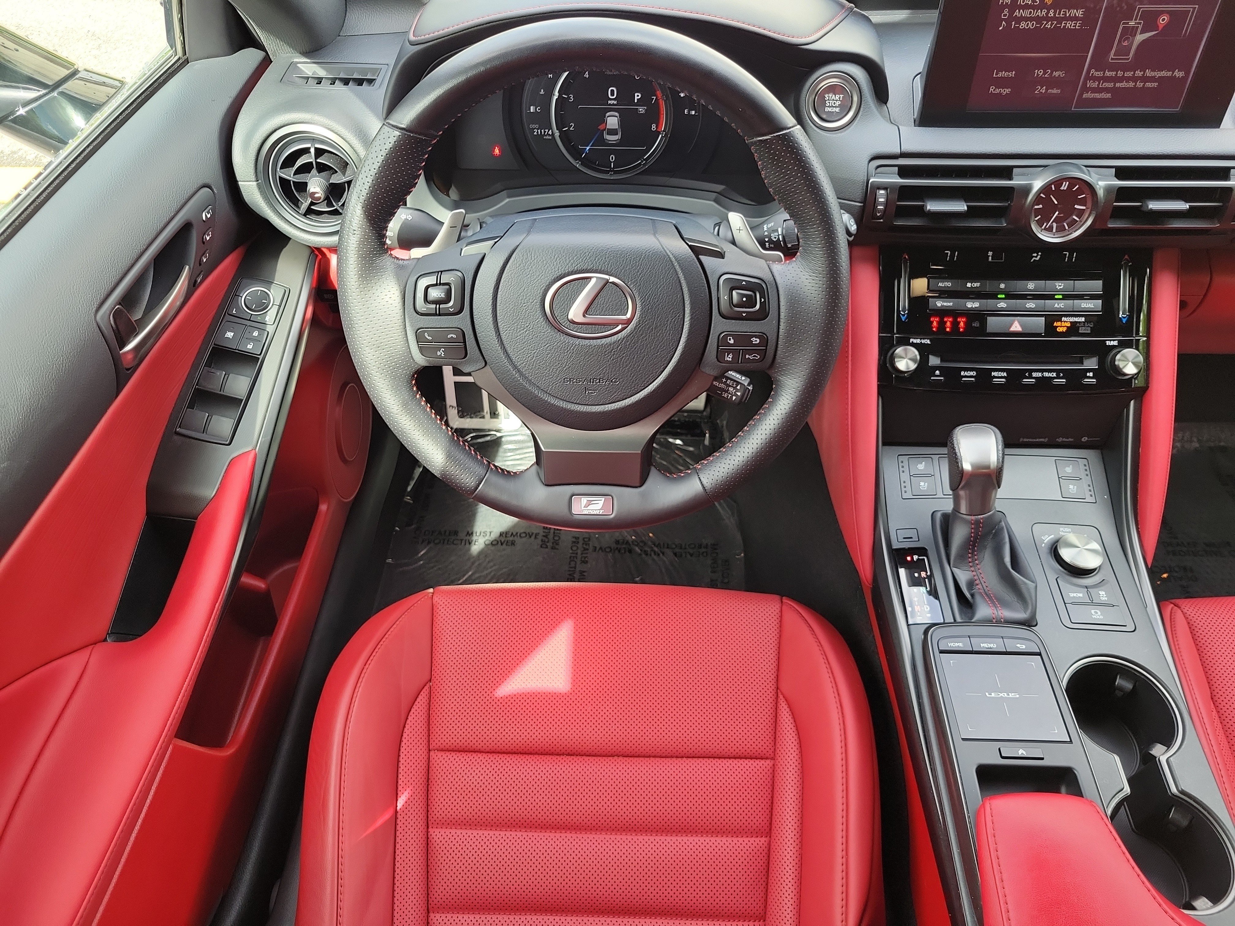 Used 2023 Lexus IS 350 F Sport w/ Memory Package RWD image 14