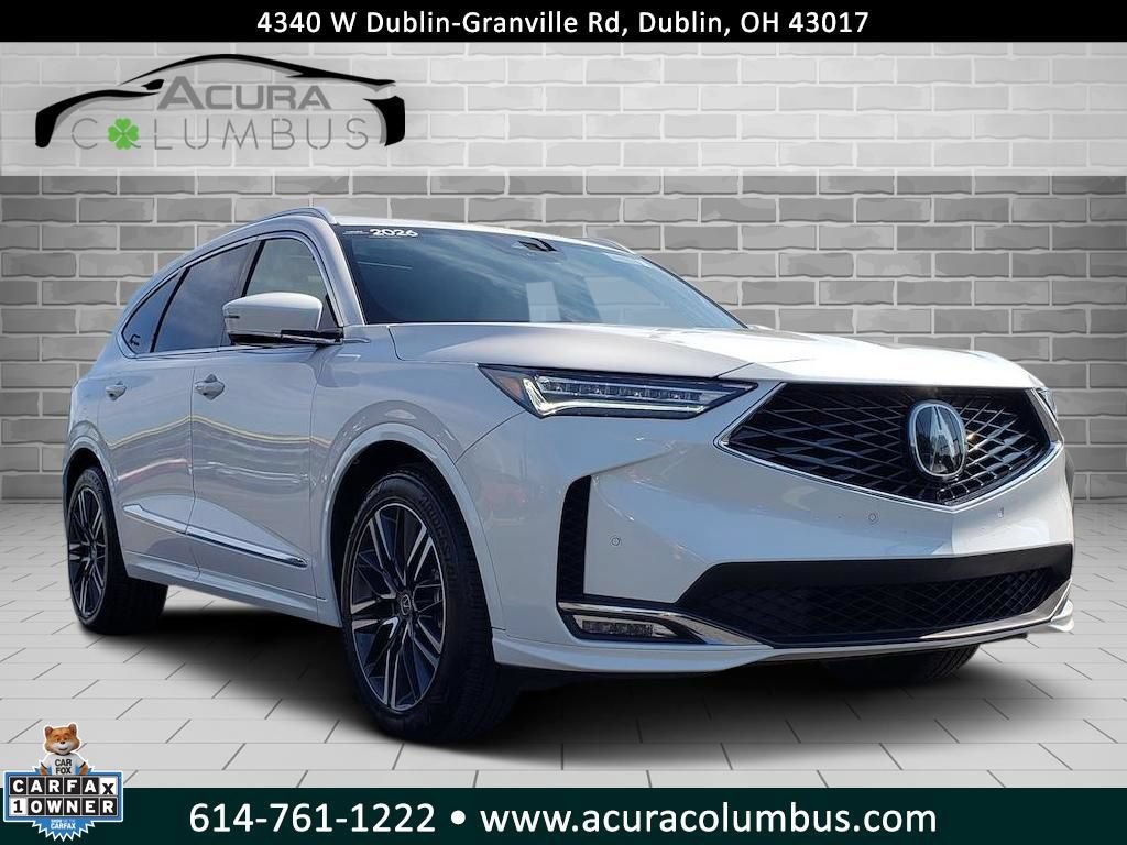 Certified 2026 Acura MDX SH-AWD w/ Advance Package