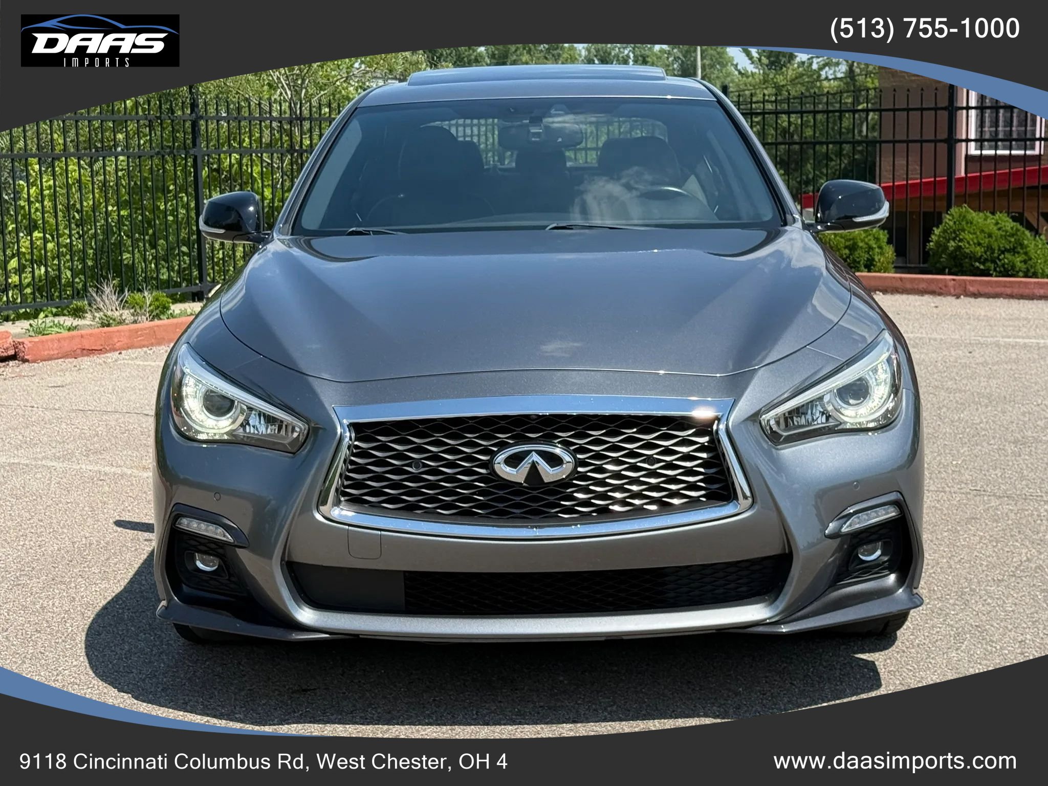 Used 2019 INFINITI Q50 Red Sport 400 w/ Proactive Package AWD/4WD image 3