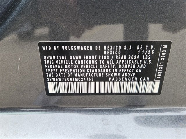 New 2026 Volkswagen Jetta S image 10