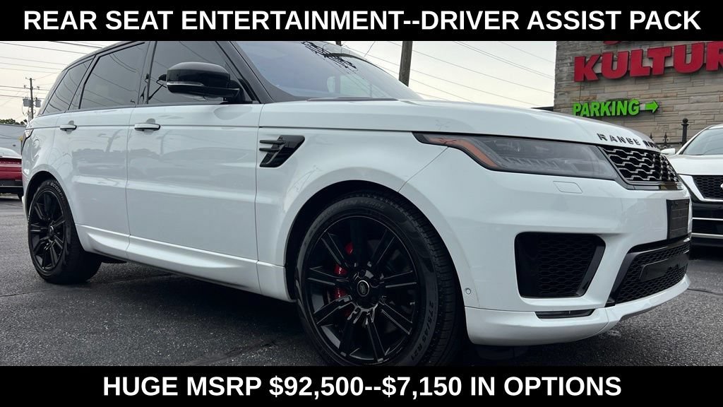 Used 2021 Land Rover Range Rover Sport HST AWD/4WD image 10