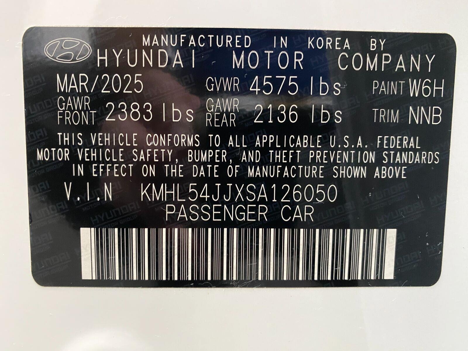 Certified 2025 Hyundai Sonata Limited FWD image 36