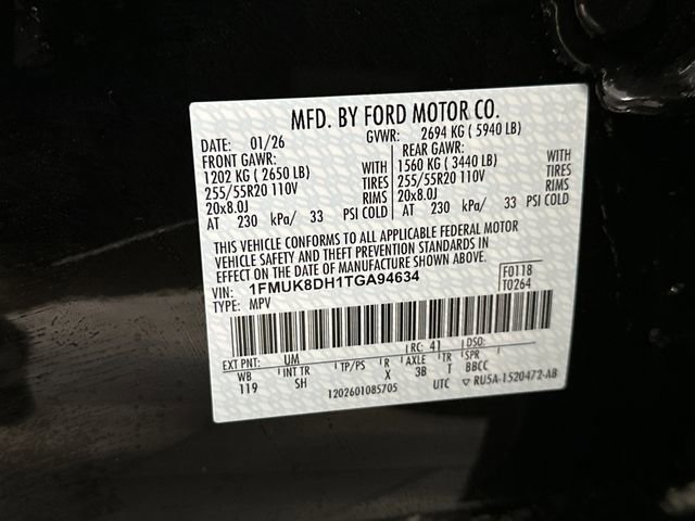 New 2026 Ford Explorer Active w/ Active Comfort Package AWD/4WD image 38