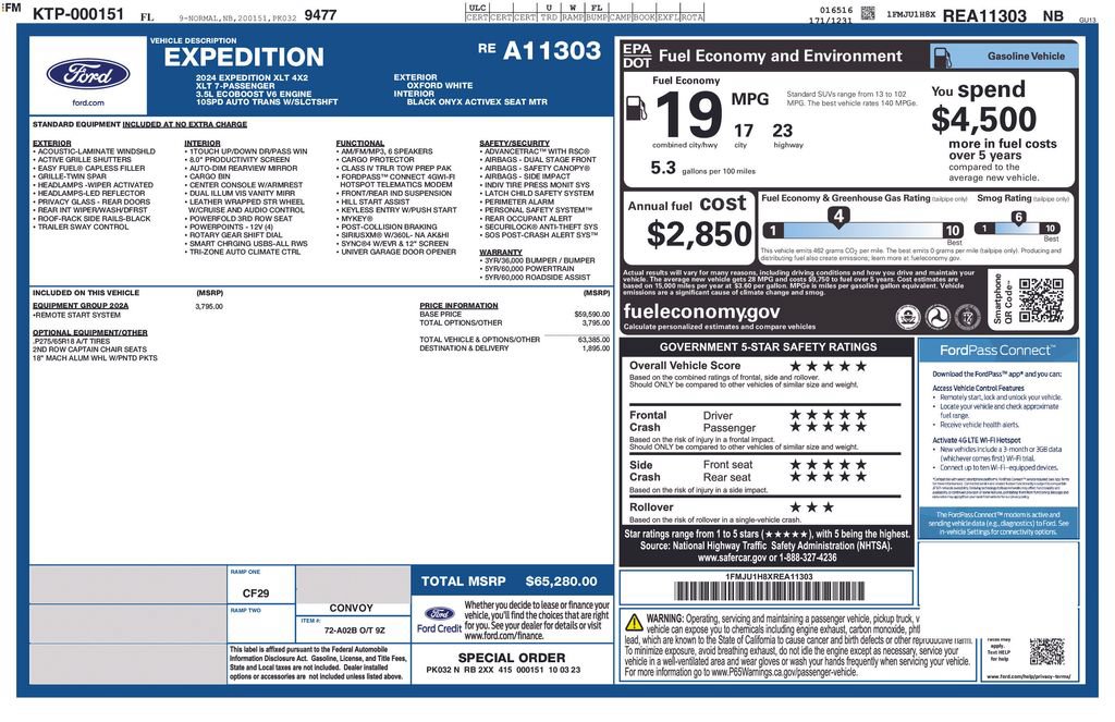 Used 2024 Ford Expedition XLT RWD image 10