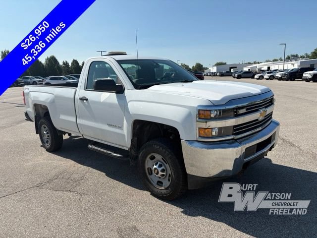 Used 2015 Chevrolet Silverado 2500 W/T w/ Snow Plow Prep Package AWD/4WD image 10
