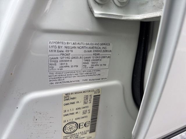 Used 2018 Nissan Murano AWD image 31