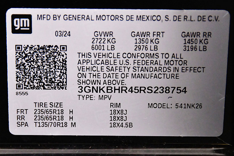 Used 2024 Chevrolet Blazer LT w/ Convenience Package AWD/4WD image 13