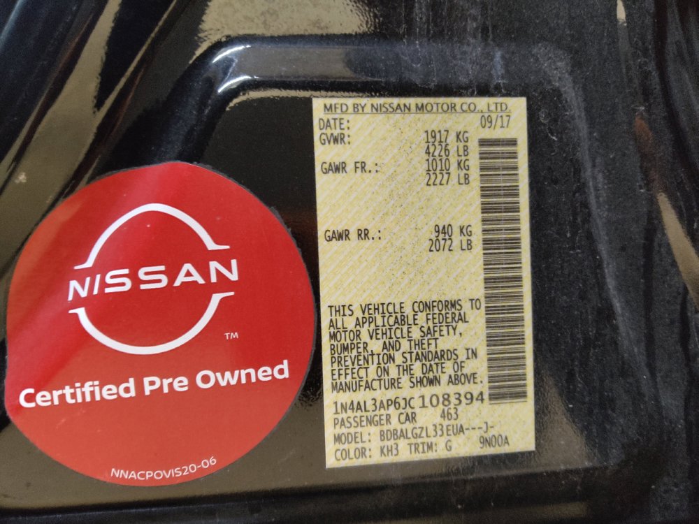 Used 2018 Nissan Altima 2.5 S w/ S Convenience Package FWD image 33