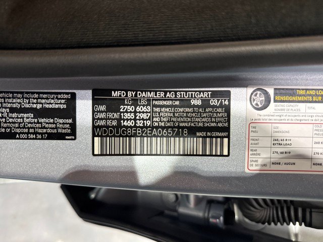 Used 2014 Mercedes-Benz S 550 4MATIC Premium 1/Driver Assist image 83