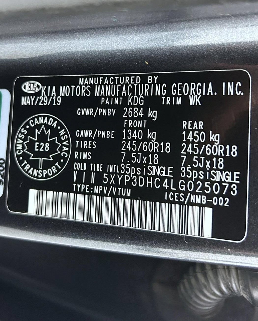 Used 2020 Kia Telluride EX AWD/4WD image 28