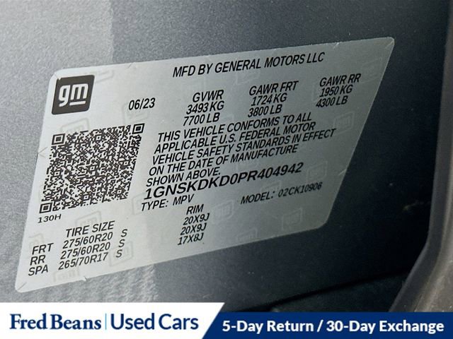 Used 2023 Chevrolet Suburban Z71 w/ Luxury Package image 37