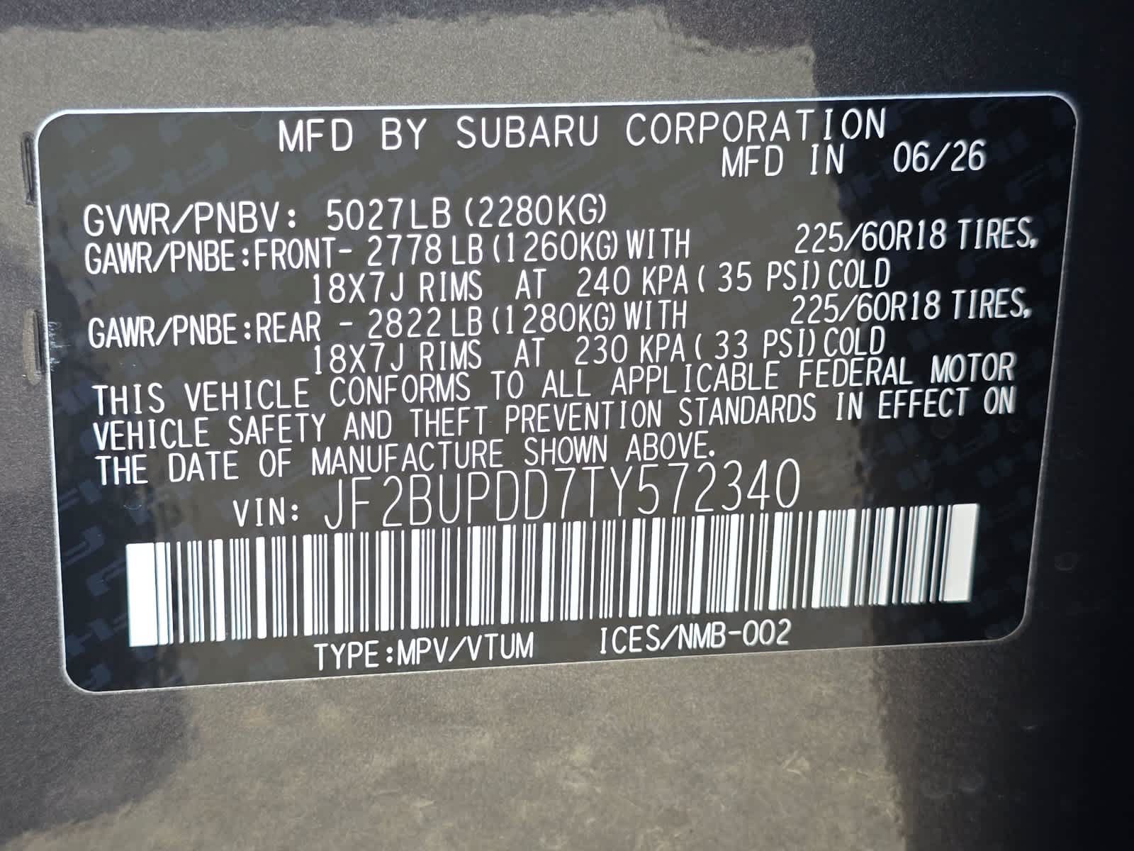 New 2026 Subaru Outback Limited AWD/4WD image 32