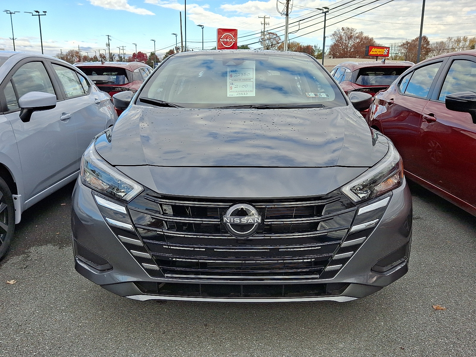 New 2025 Nissan Versa SV w/ Trunk Package image 2