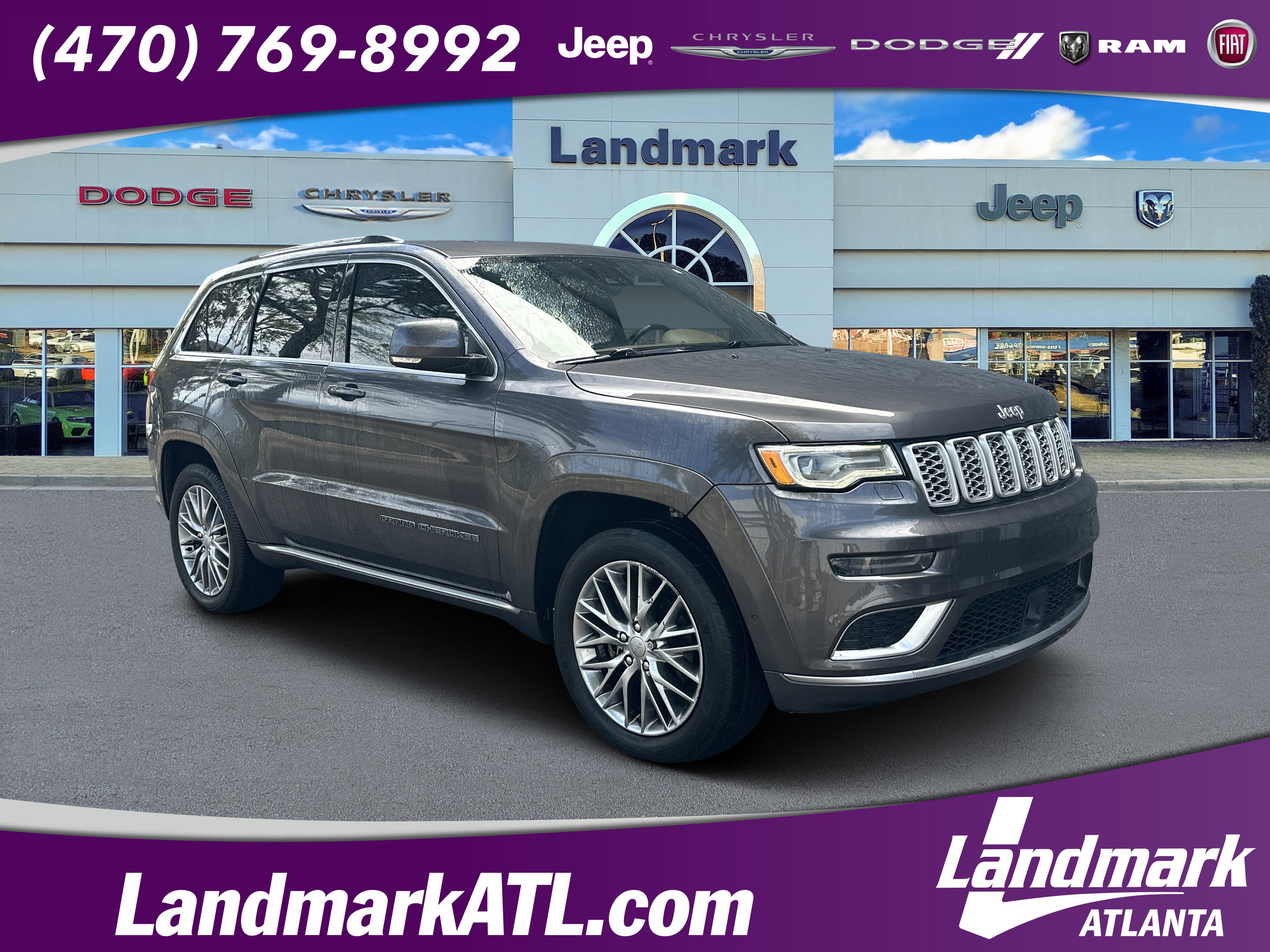 Used 2017 Jeep Grand Cherokee Summit w/ Platinum Series Group