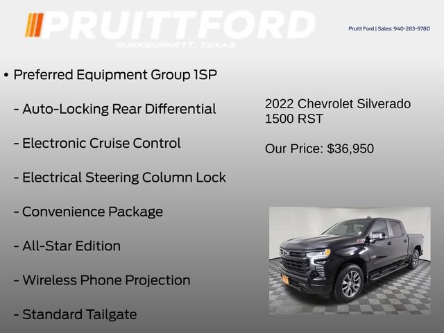 Used 2022 Chevrolet Silverado 1500 RST AWD/4WD image 19