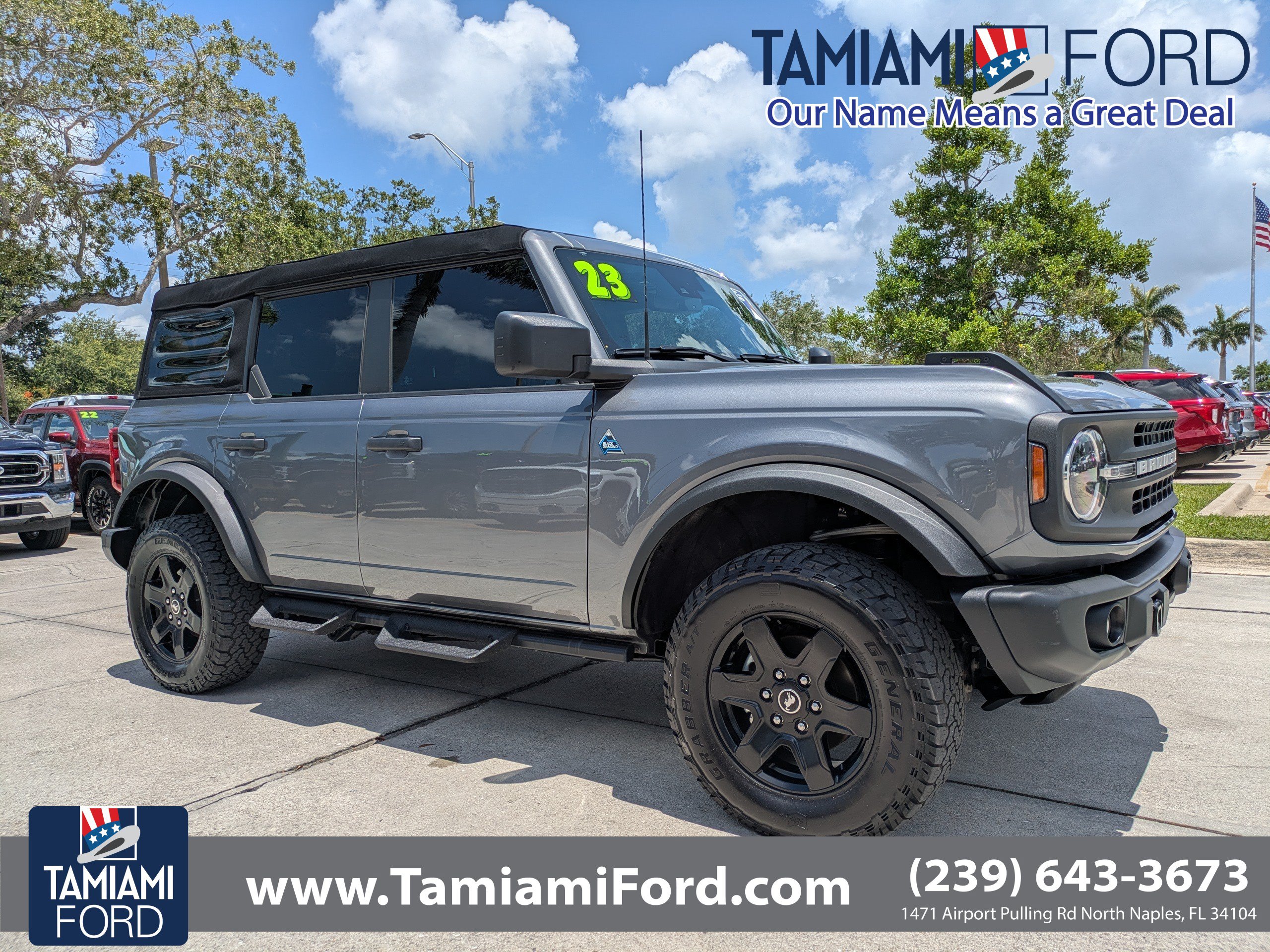 Certified 2023 Ford Bronco Black Diamond