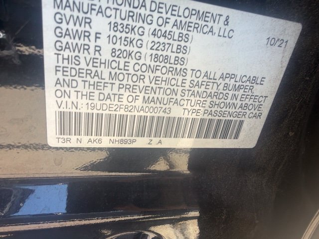 Certified 2022 Acura ILX w/ Premium & A-SPEC Package FWD image 13