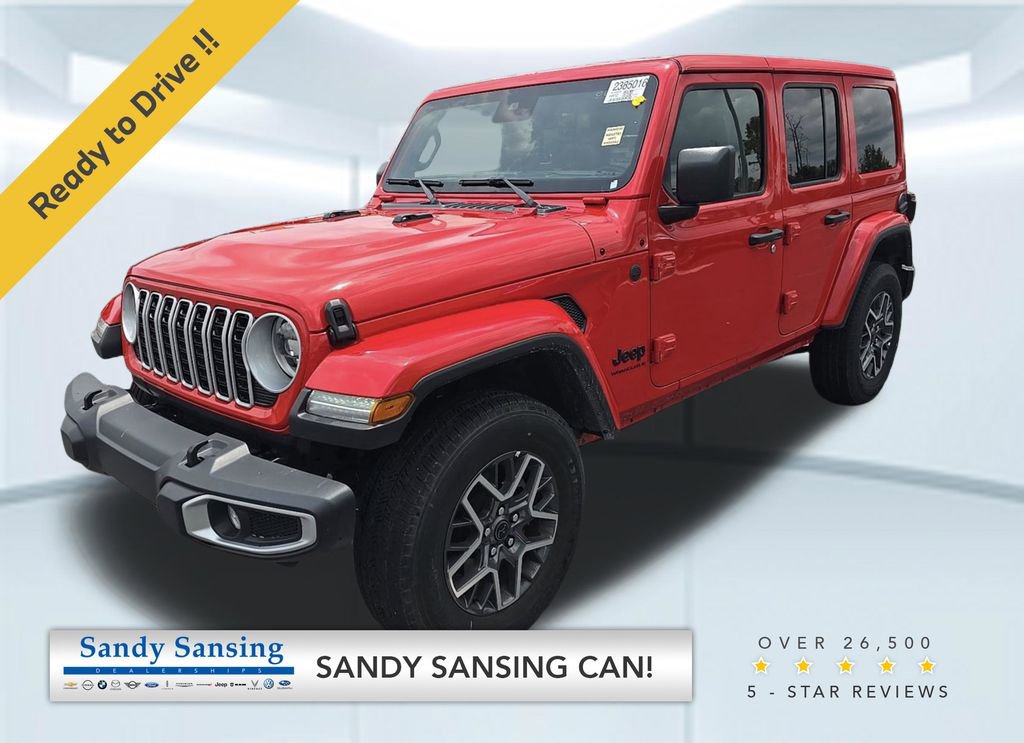 Used 2025 Jeep Wrangler Unlimited Sahara AWD/4WD image 1