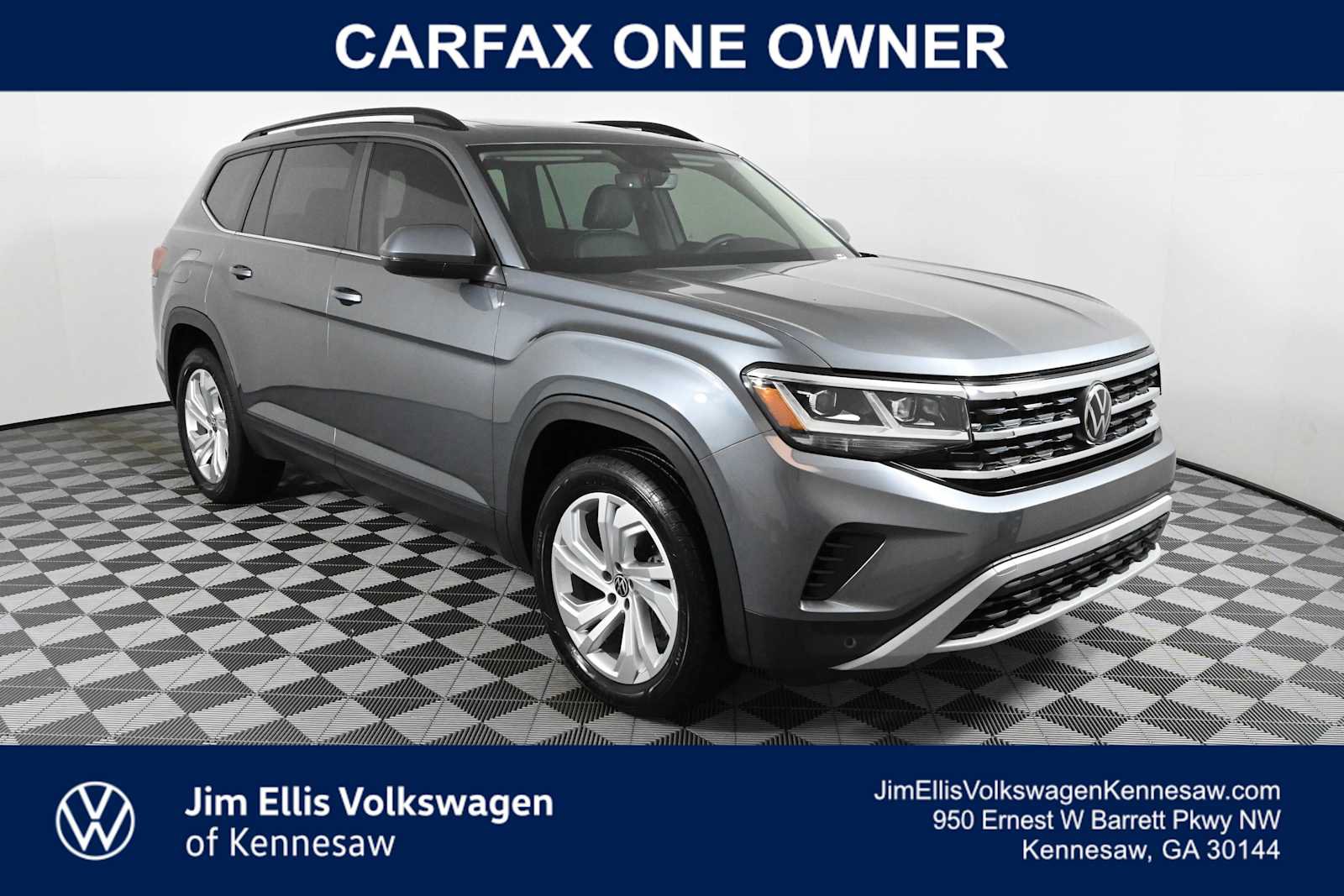 Certified 2023 Volkswagen Atlas SE w/ Panoramic Sunroof Package