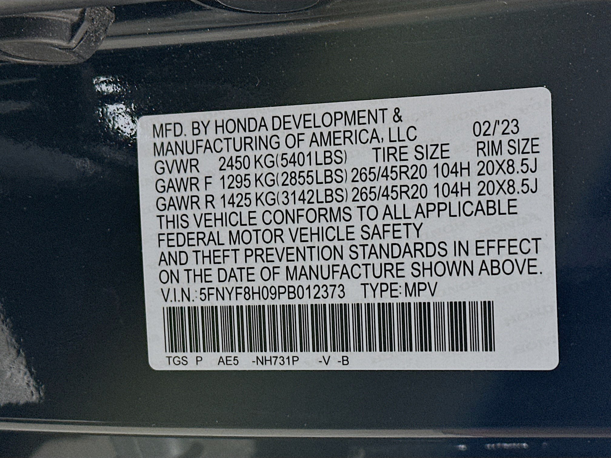 Used 2023 Honda Passport Elite image 32