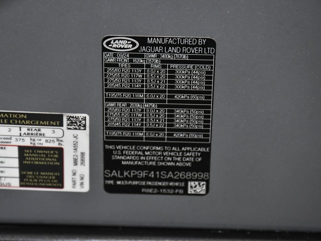 Used 2025 Land Rover Range Rover SE AWD/4WD image 27