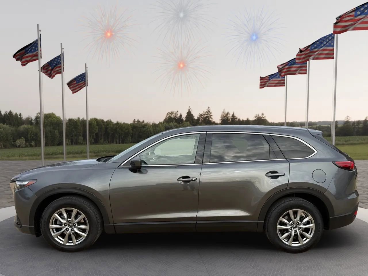Used 2019 MAZDA CX-9 Touring image 3